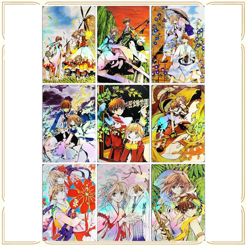 

Anime Goddess Story ACG DIY Flash Card KINOMOTO SAKURA Boys Toys Games Collection Solitaire Christmas Birthday Presents