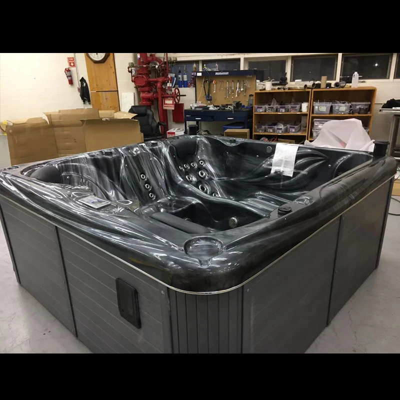 Hot Tub Manufacturer China Use Outdoor Professional Hot Tub and Pool Spa Swimming Jaccuzi Outdoor Family CE Modern Air Massage