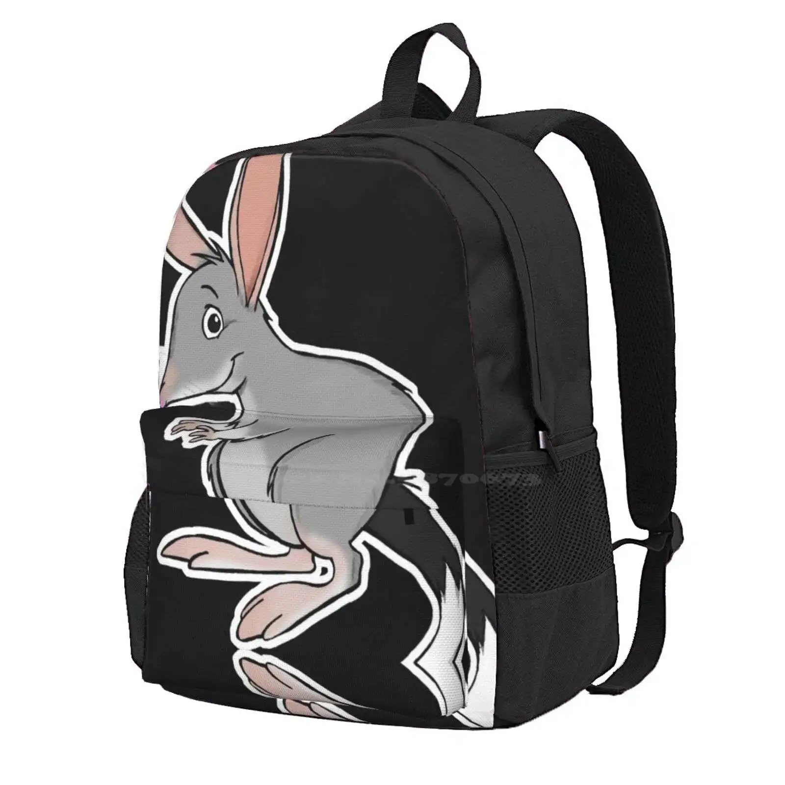 Cute Bilby Hot Sale Schoolbag Backpack Fashion Bags Australian Marsupial Cute Easter Bilby Animals Kids Endangered Bilbies