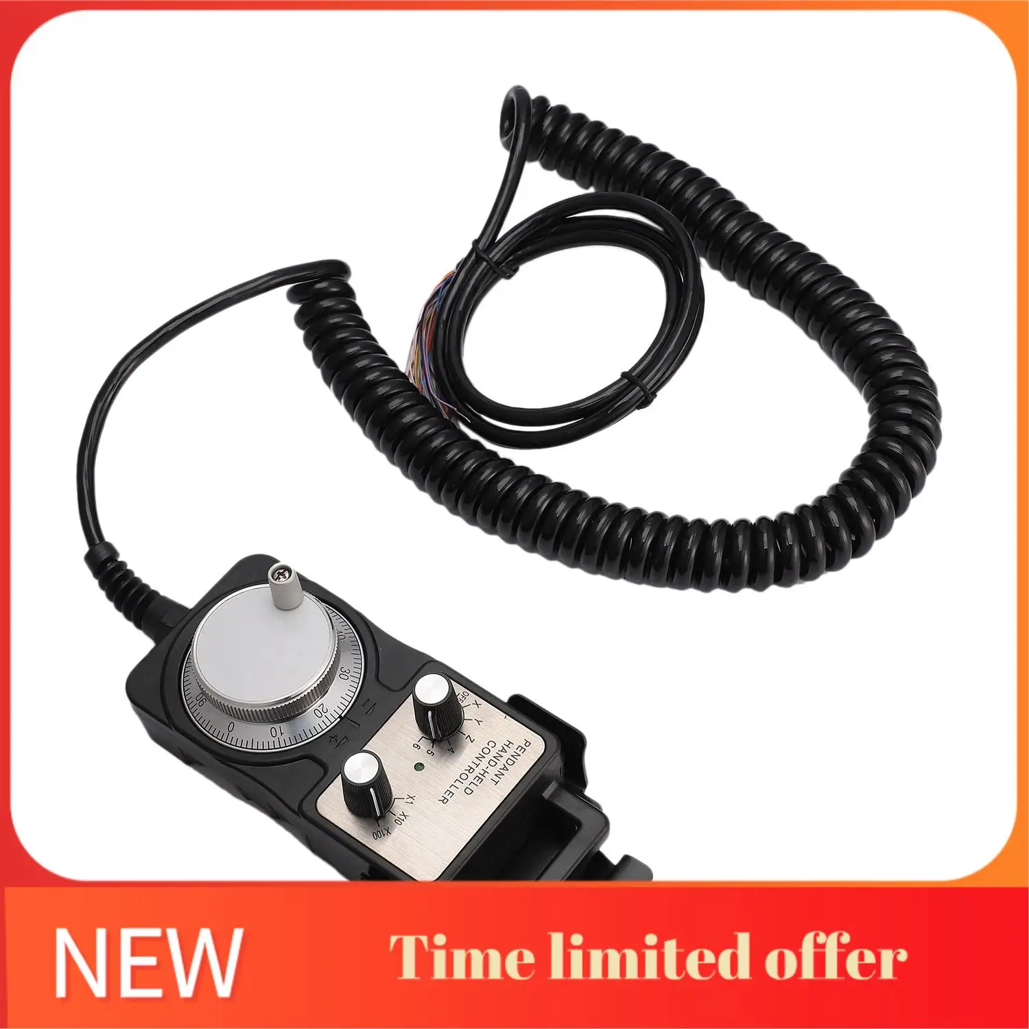 

ABHU CNC MPG Pendant Handwheel For FAGOR GSK Siemens MITSUBISHI FANUC System 5V Manual Pulse Generator