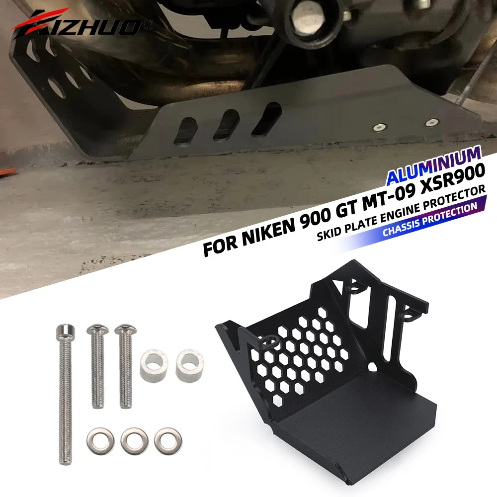 

Skid Plate FOR YAMAHA MT 09 MT09 FZ09 Tracer 900/GT FJ09 MT-09 Tracer 2014-2020 2019 2018 Engine Guard Chassis Protector Cover
