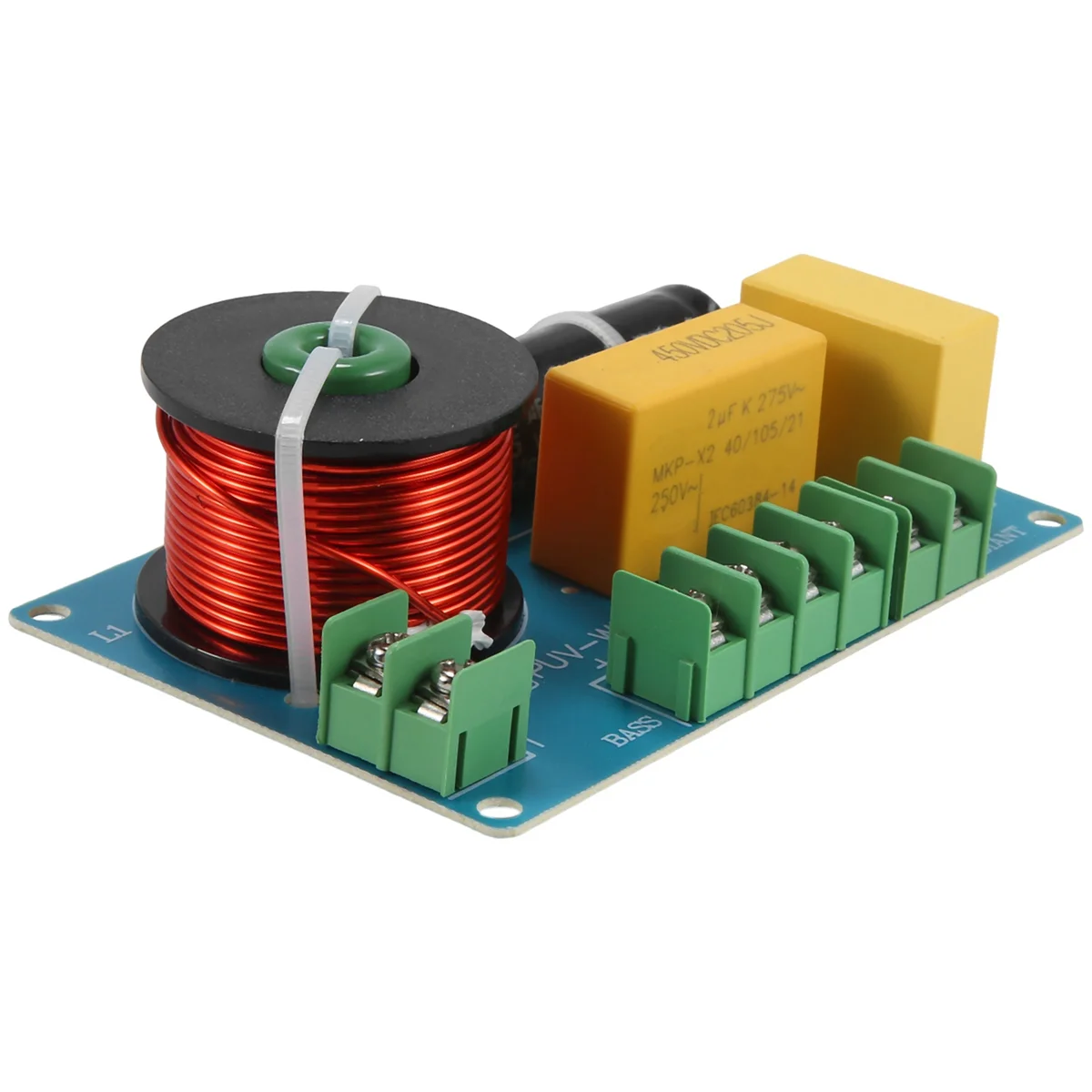 ABSQ-200W 3 cara Speaker tinggi pembagi frekuensi, pemisah Audio papan sirkuit Filter untuk teater rumah Speaker Crossover DIY