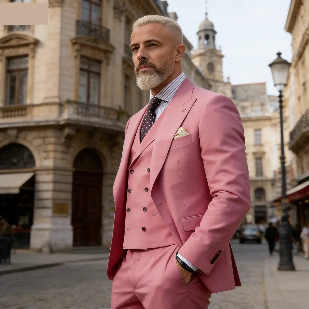 

Элегантный мужской свадебный смокинг приталенного кроя, деловой костюм для вечеринок, комплект для жениха и шаферов, последняя коллекция