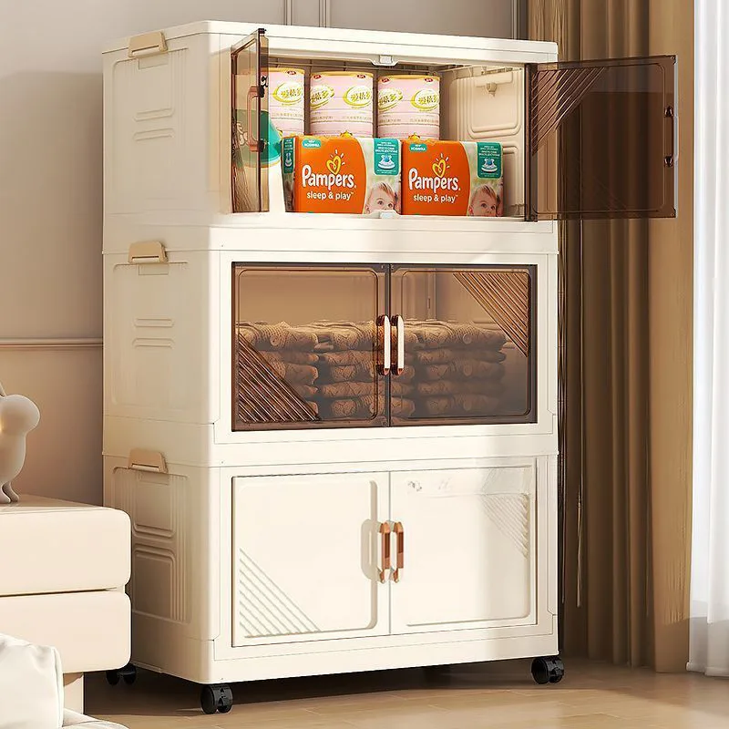 Armoire d'entrée épaisse de grande capacité de style européen, casier multifonctionnel pour salon et maison