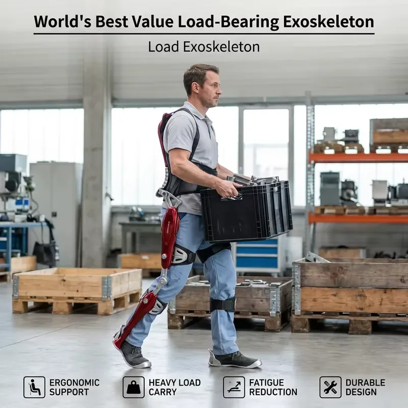 Industrial Passive Back Support Exoskeleton for Warehouse Logistics Material Handling Weight Lifting Assistant Device Passive