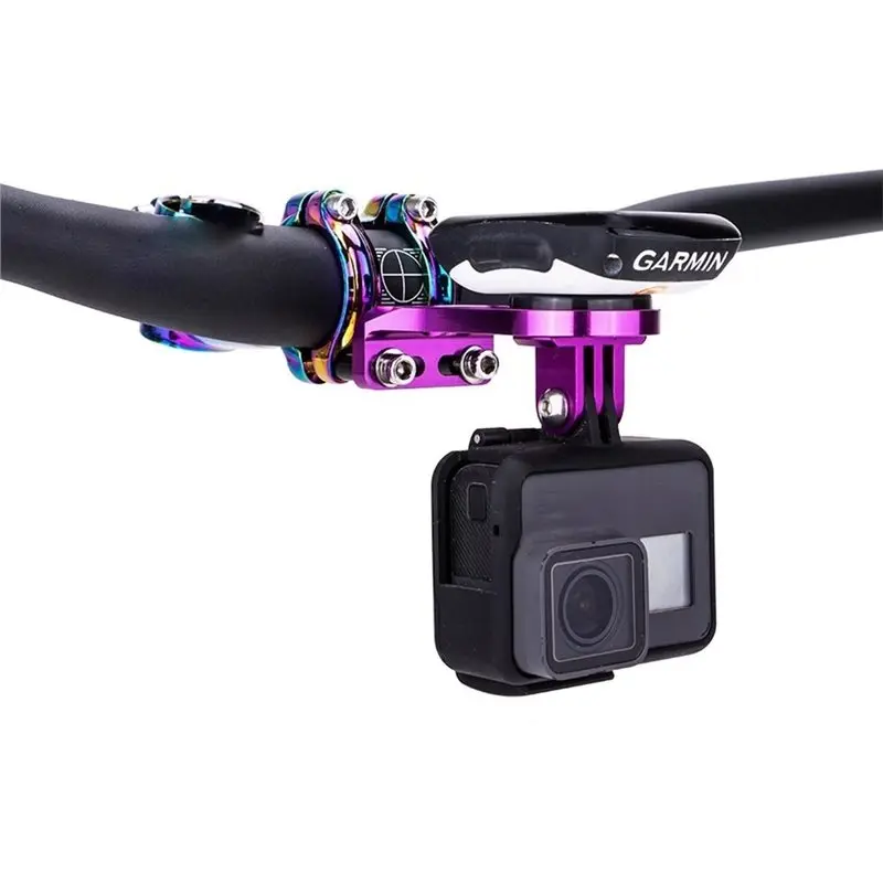 【TRAVEL ESSENTIAL】ZTTO For Cam Flashlight Holder Bicycle Stem Computer Mount For Camera For Road Bike MTB Heart Rate Detection