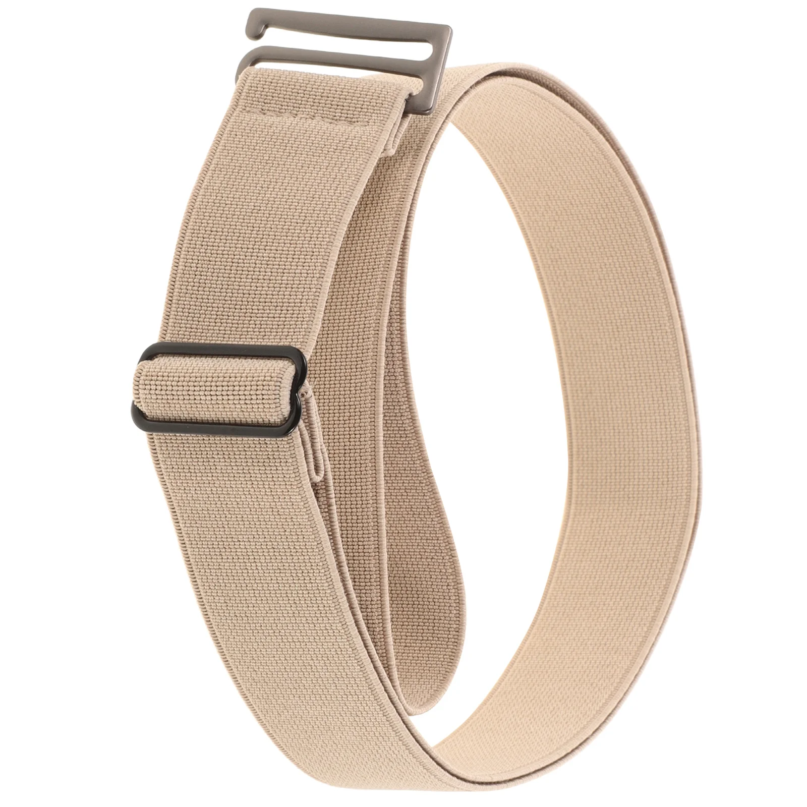 

Elastic Waist Pu Stretchy Adjustable For Waist Belt For Pants Jeans Pants Women Men Comfortable Waistband Belt