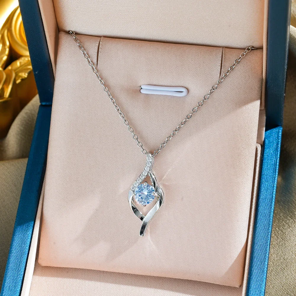 Новейшее модное и универсальное, легкое роскошное женское ожерелье-цепочка на ключицу из титановой стали.