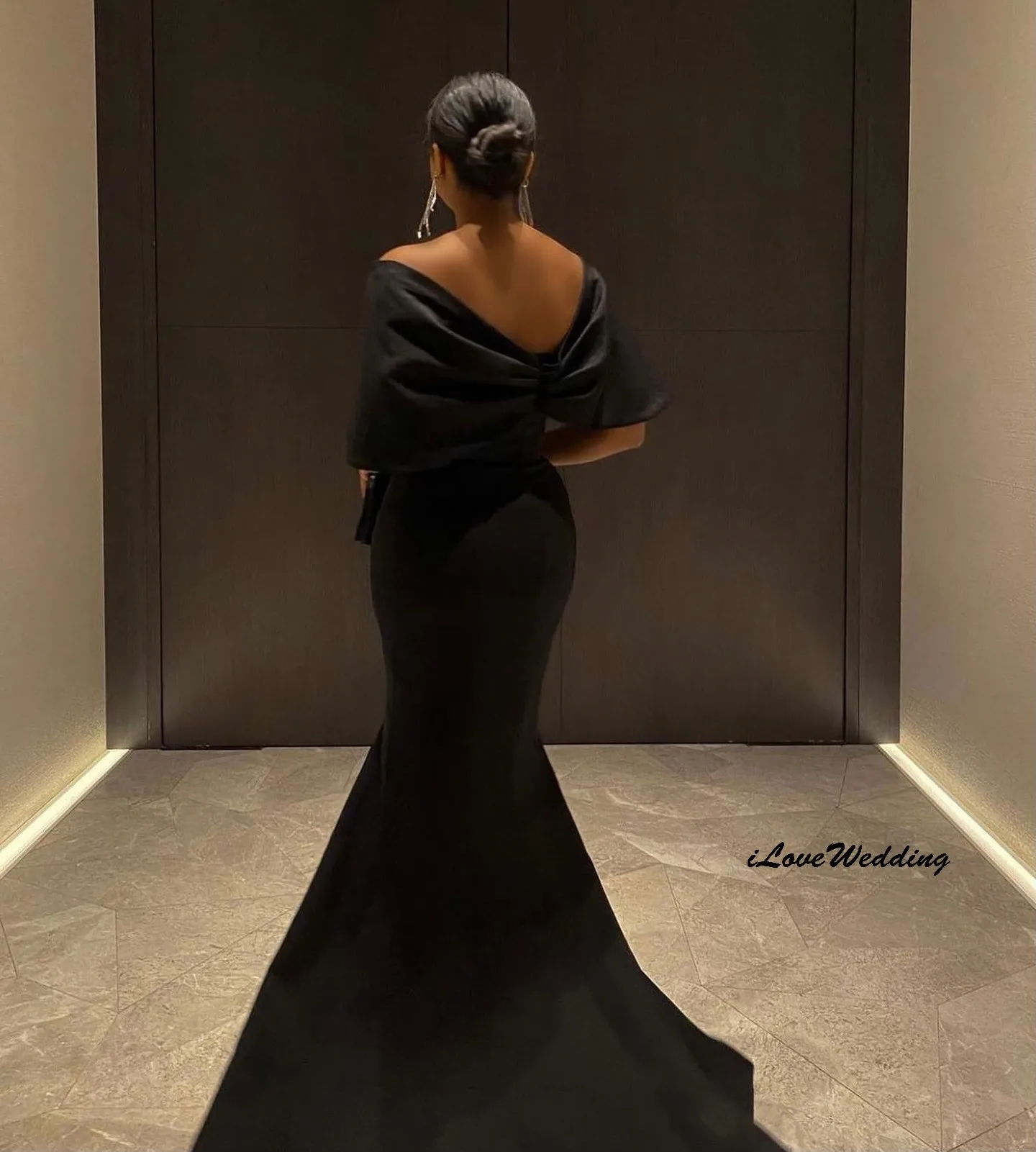 

Elegant Off The Shoulder Prom Dresses 2025 Mermaid Weeding Women Guest Dress Sweep Train Formal Gowns Evening Dresses Customized