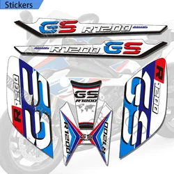 For BMW R1200GS R1200 R 1200 GS LC Rallye  Extension Extender Fairing Fender Tank Pad Stickers Decal Adventure Protection