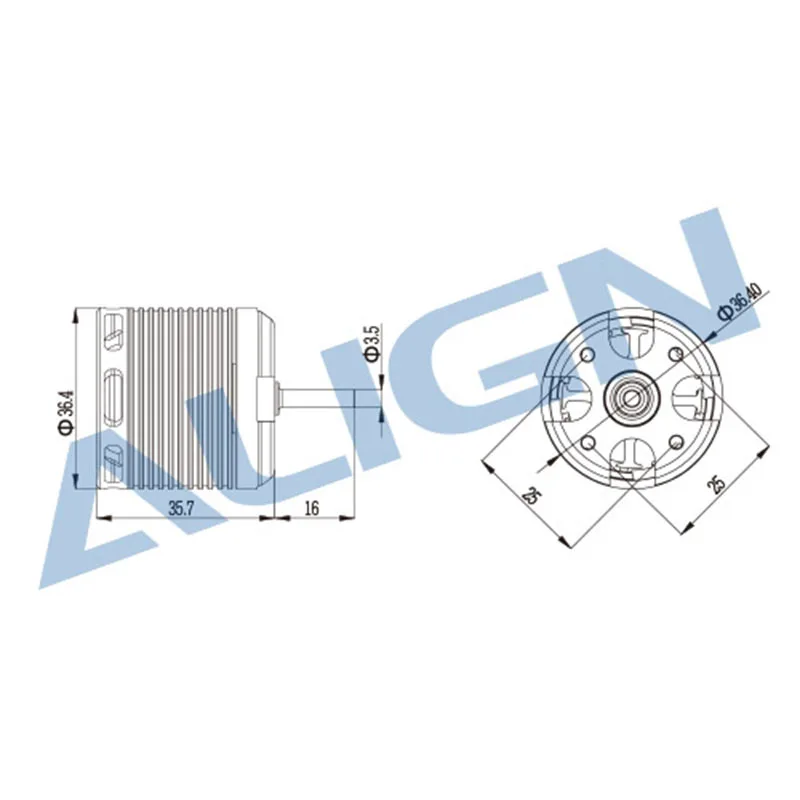 Allinea T-REX 470L 470MX motore Brushless (1800KV/2818) 6S 3.5MM parti di elicotteri RC