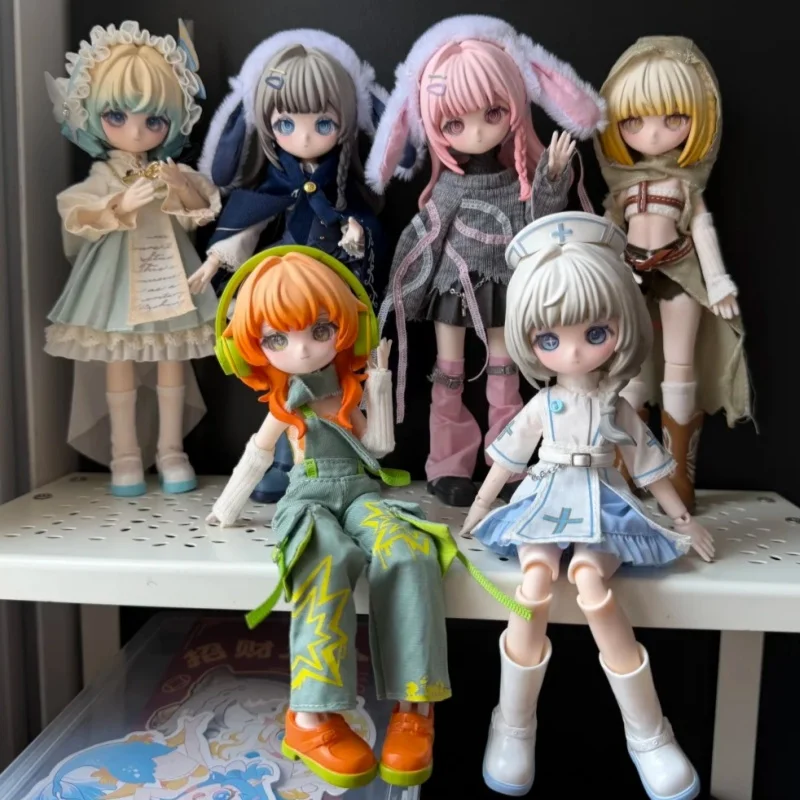

100% Genuine Apocalypse Prologue 1/12bjd Blind Box Mobile Doll Cute Kawaii Trendy Play Diy Handmade Doll Girl Collection Gift