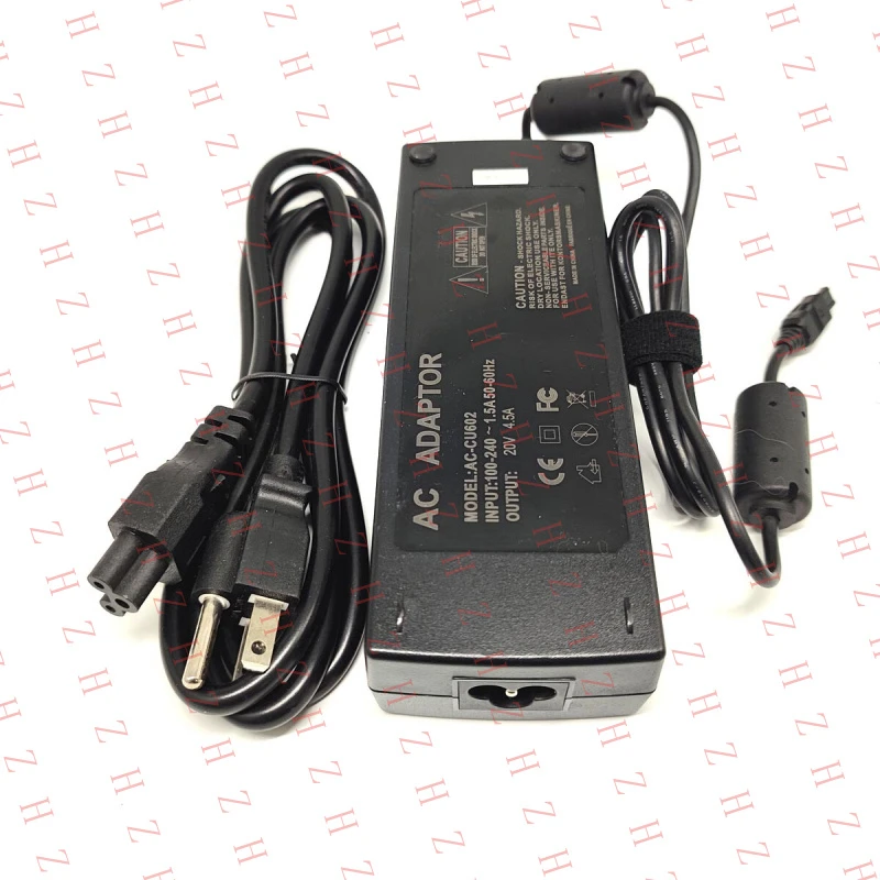 P+ 20V 4.5A AC Adapter for LOGIQ Book Series GE -90W Power Supply