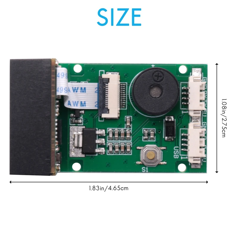 GM67 1D/2D USB UART Barcode Scanner QR Code Scanner Module Reader