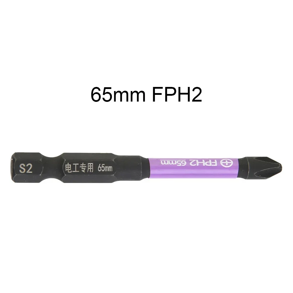 1 ชิ้น 65 มิลลิเมตรแม่เหล็กพิเศษไขควง Bit Nutdrivers FPH1 FPH2 FPH3 สําหรับซ็อกเก็ตสวิทช์ช่างไฟฟ้าเครื่องมือ