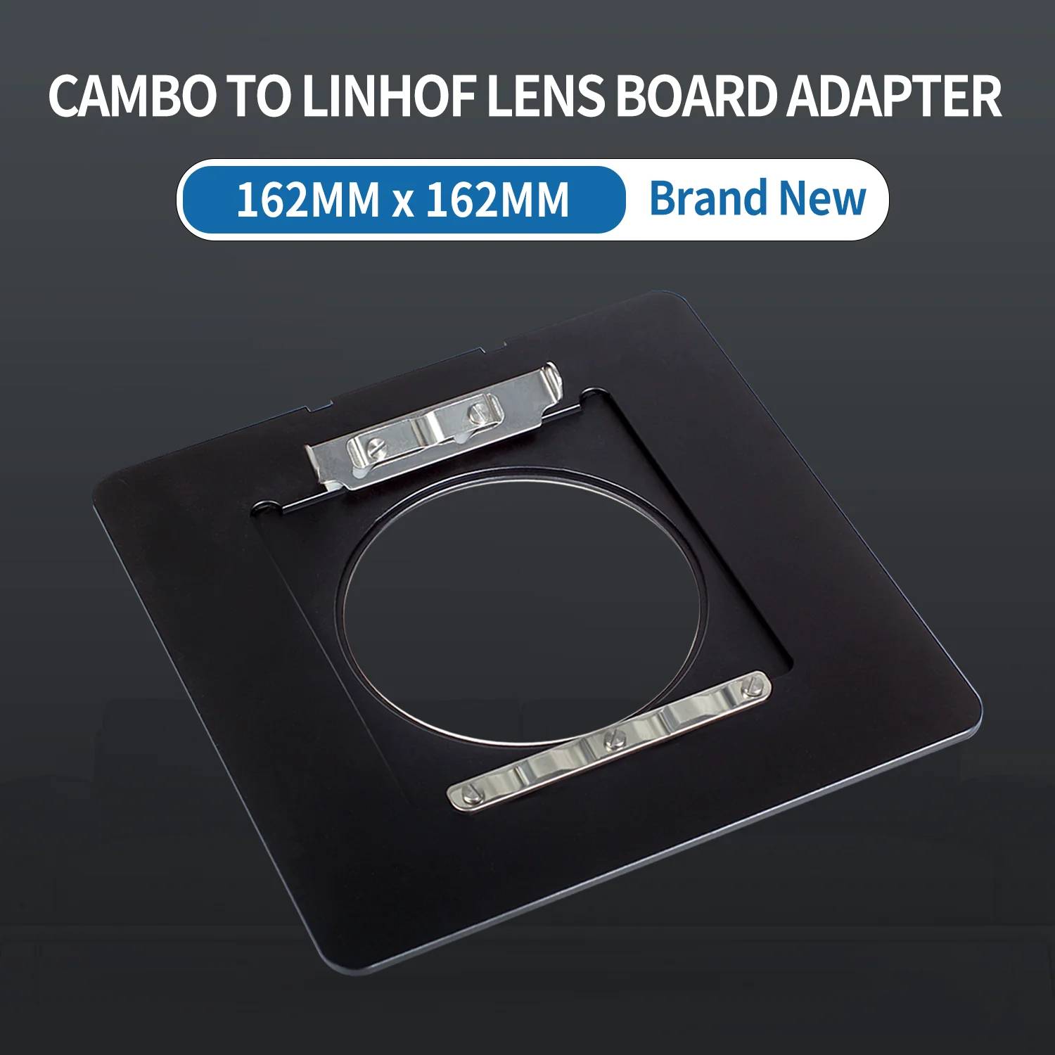 Cambo 162x162mm to Linhof Technika 96x99mm Large Format Lens Board Adapter