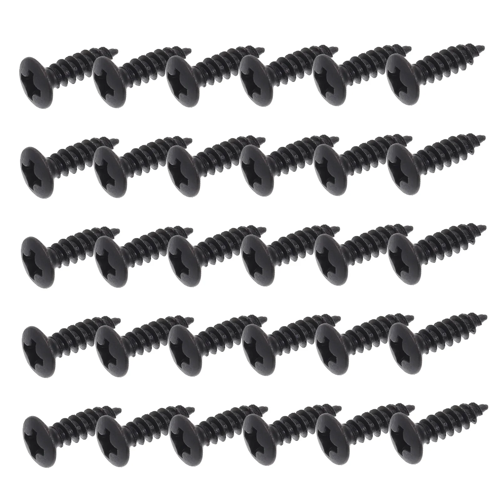 

30 Pcs Electric Guitar Screws Pickup Guard Plate Bass Metal Plating Mounting Gold