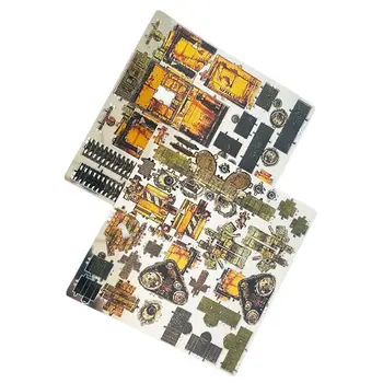 wali 3D金屬拼圖DIY模型組裝組 成人玩具 生日禮物 8 最佳銷售 3D金屬拼圖 - №1