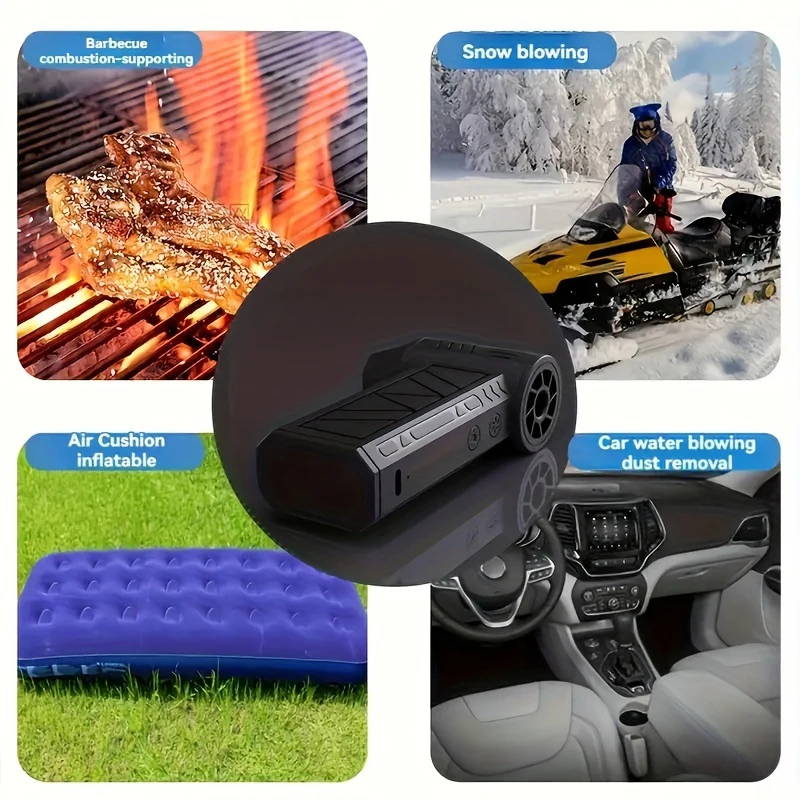 130000 دورة في الدقيقة محرك بدون فرشاة الجيل الثالث منفاخ عنيف مروحة نفاثة توربو صغيرة سرعة الرياح 52 متر/الثانية مروحة قناة صناعية