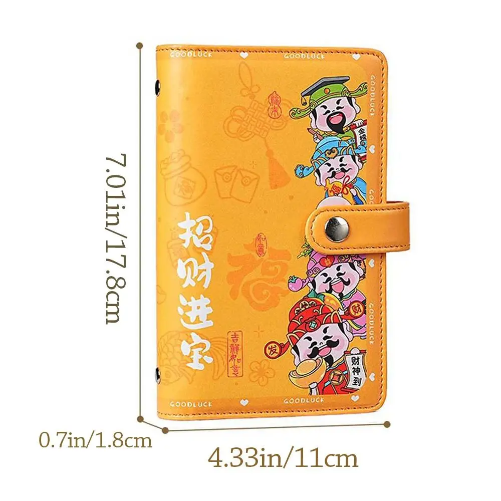 PU 100 Envelopes Money Saving Challenge Large Capacity With Password Lock Mini Binder Savings Challenge Waterproof Reusable