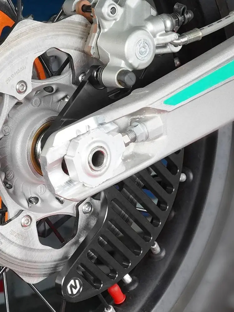 AliExpress NICECNC For STARK VARG MX/EX Electric Dirt Bike 2024 2025 Rear Brake Disc Guard Cover Protector Forging Aluminum