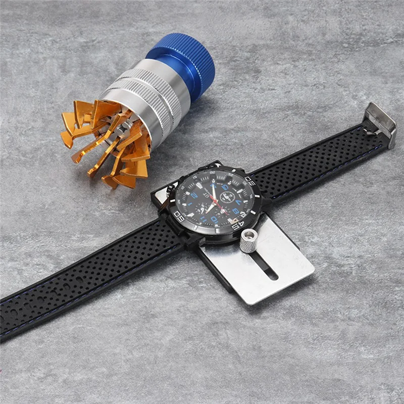 

AA21-Plastic Crystal Remover Watch With Base Lift Front Case Remover Insert Watch Glass Remove