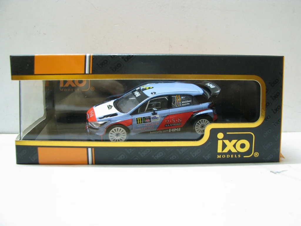 دييكاست بمقياس 1:43 IXO HYUNDAI NG I20 WRC # 11 2017 RAM660 سبيكة سيارة نموذج تحصيل لعبة هدية تذكارية عرض حلية