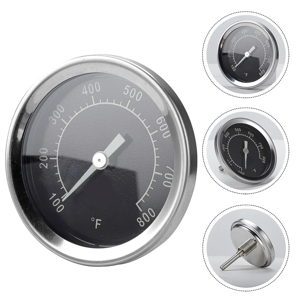 

Oven Thermometer Real Time Temperature Gauge Metal Material Multifunction Baking Food Grill Cooking Lightweight