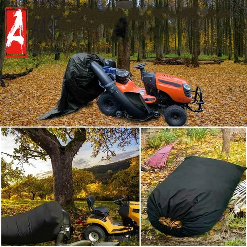 

A43F-1 Pcs Garden Waste Bag Foldable Dustpan Leaf Storage Garden Round Leaf Collector 96X56 Inch