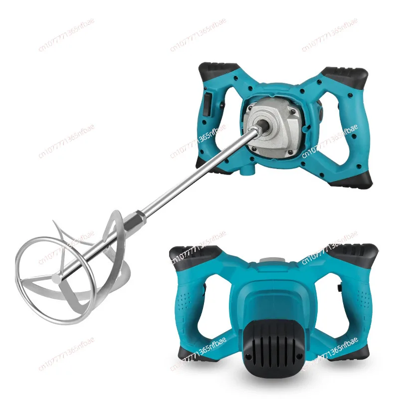 2100w Industrial Grade Mixer Hand-held Paint Cement Putty Powder Mixer Steering Wheel Six-speed Adjustable Electric Beating Tool