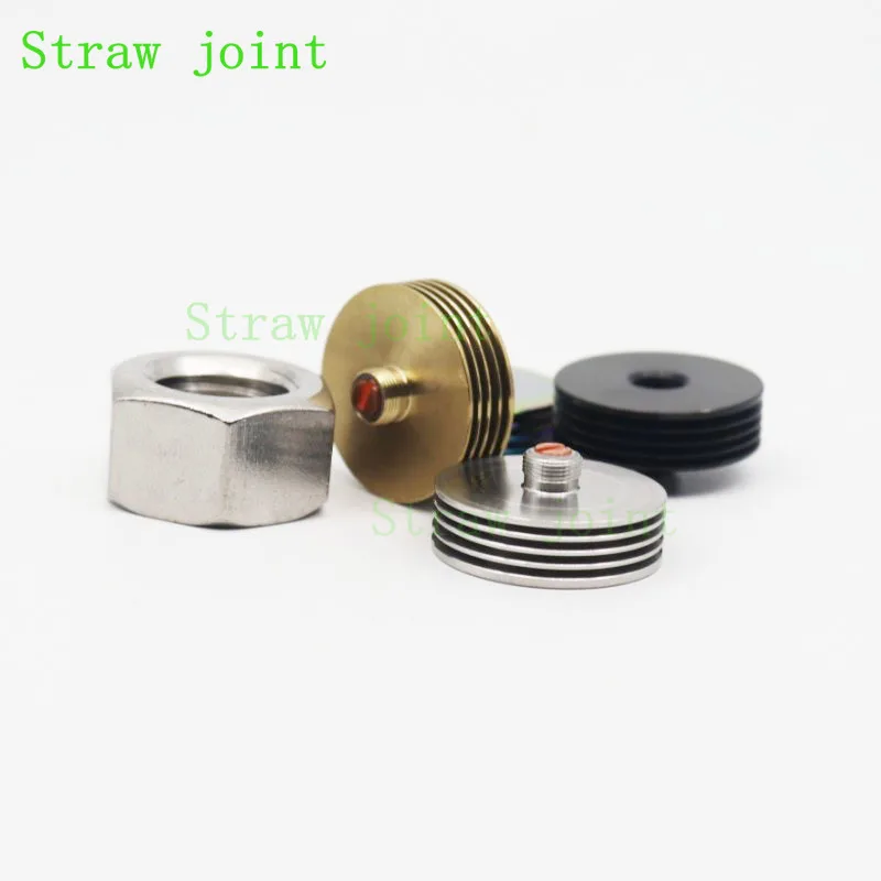 حوض حراري ببرغي مركزي نحاسي ، وصلة خيوط ، نوع منتج قابل للتعديل ، 22 ، 24 ، 25 ، 4 ألوان ، 1 #6