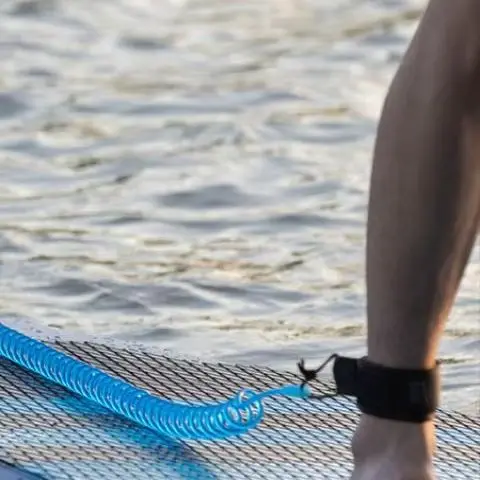 

Поводок для щиколотки Surf Sup, эластичный спиральный поводок для серфинга, веревка для ног, доска для серфинга, поводок для щиколотки, поводок для доски для серфинга, веревка для ног