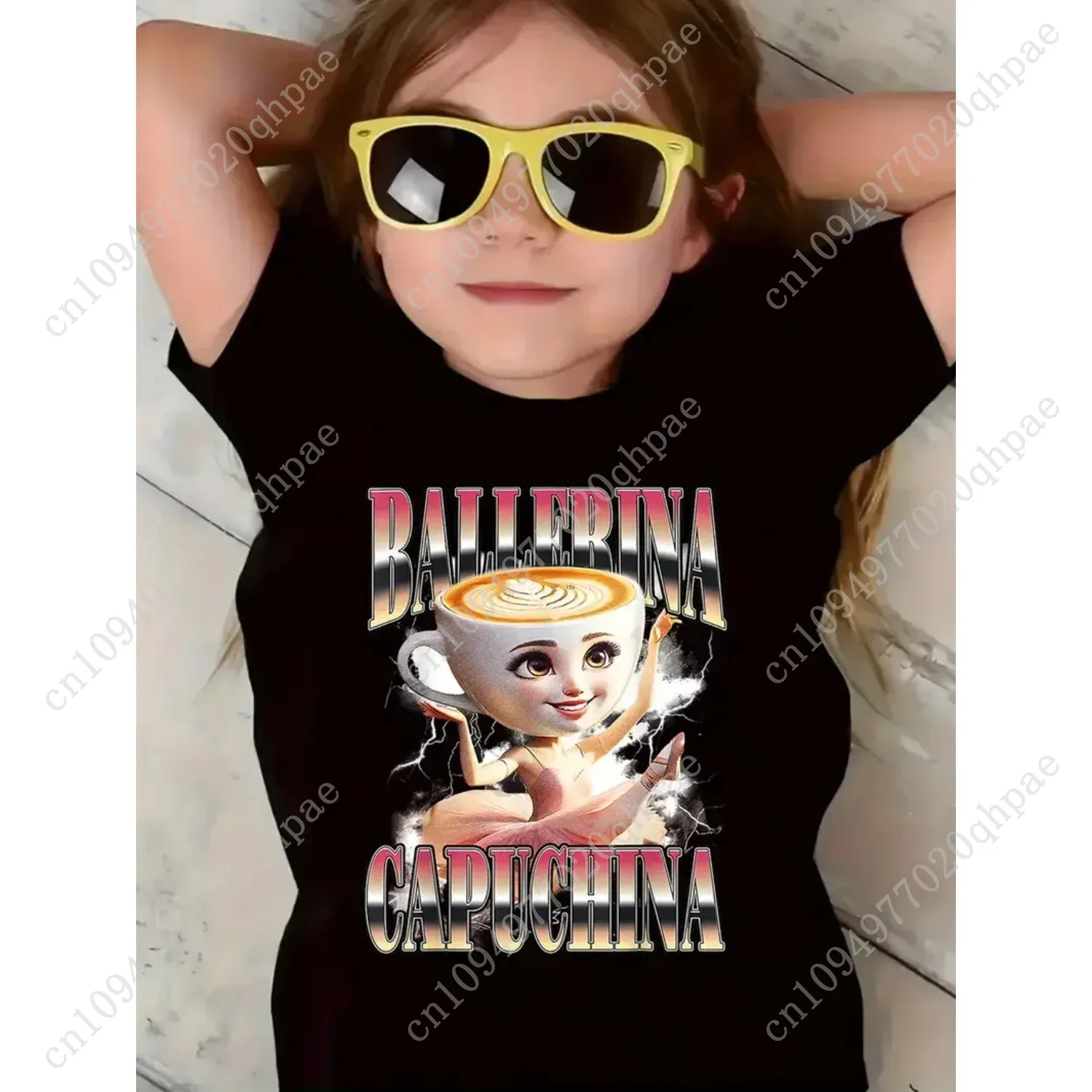 Y2k garçons filles italiano cerveau animaux enfants camiseta tung tung tung sahur manches courtes hauts engraçado meme mignon camiseta