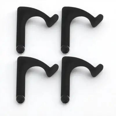 4 шт., держатель для проигрывателя пластинок, железное крепление для проигрывателя проигрывателя, стабильный фиксатор кронштейна, совместимый с большинством виниловых проигрывателей, DJ-оборудование