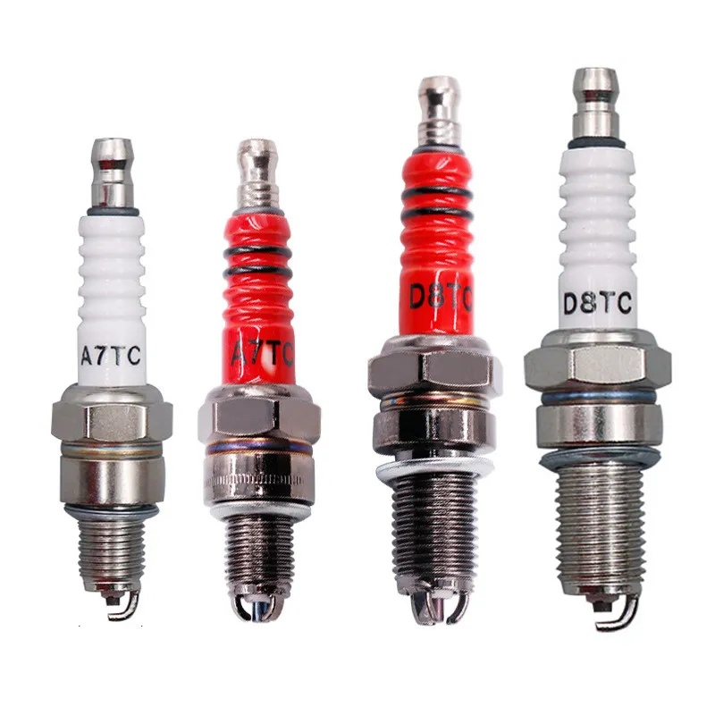 Motorcycles, tricycles, scooters, universal three-claw spark plugs