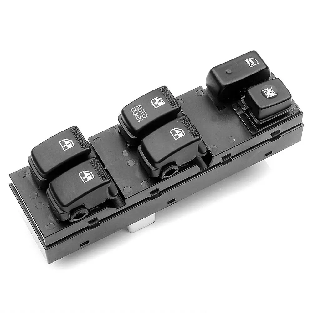 

093570EF000 New Power Window Switch Suitable for Kia Sportage 2005-2010 Black 93570-EF00-