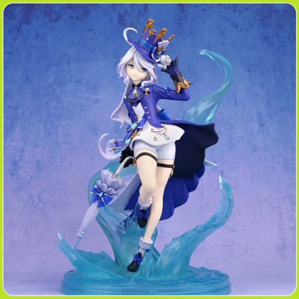 

Anime Character Beautiful Girl Figurine, Water God Furina De Fontaine Figurine Model Desktop Ornament Gift