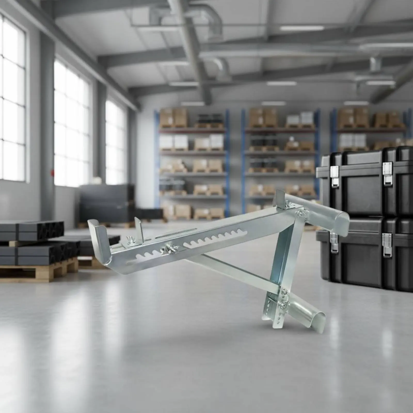 

2 Pieces Ladder Bracket Safe-Secure Ladder Scaffold Bracket Scaffolding Surface Bracket Easy to Install Tool Accessory