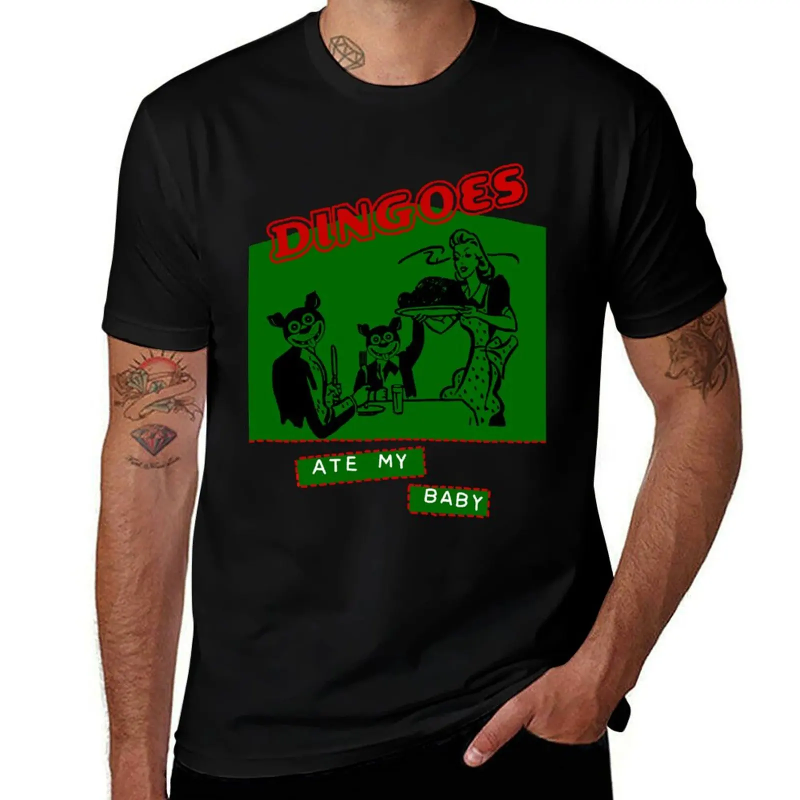 Dingoes Ate My Baby T-Shirt Standard Fit Solid Tee Shirt T-Shirt