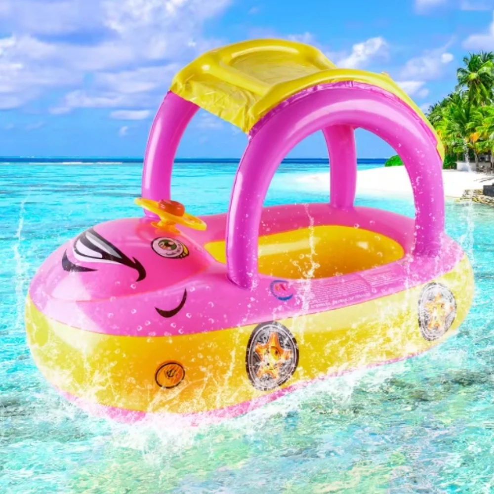 Flotador Bebé Divertido para Piscina y Playa - alternate angle