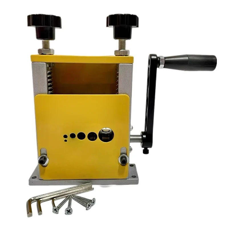 Small Manual Wire Stripper Scrap Cable Stripping Machine Suitable for Recycling Scrap Copper Wire and Cables Copper-Green Wire S