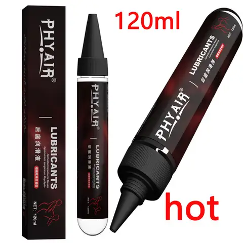 120ml Ice and Heat Silky Gay Back Yard Body Lubricant Adult Products