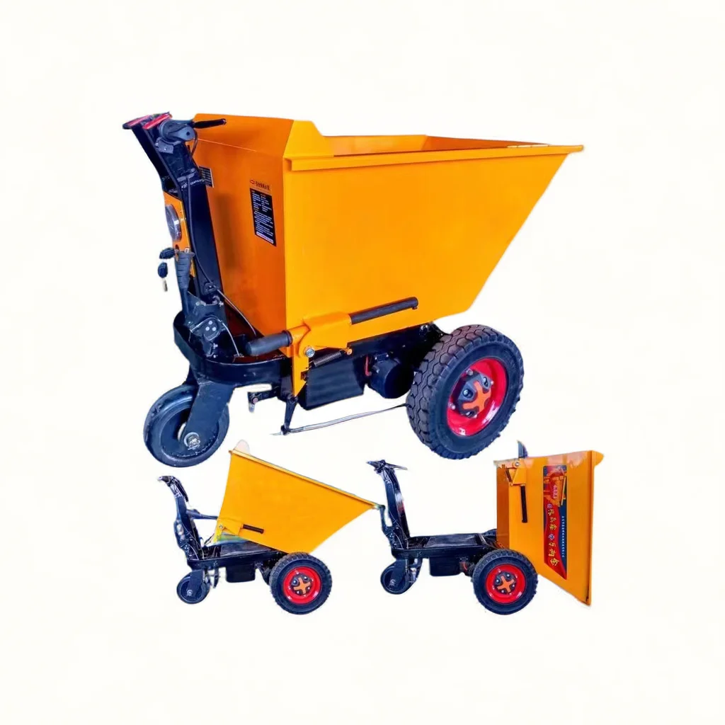 Electric Iron Trolley, Construction Site Ash Bucket Truck, Three-wheel ,Tool Cart,Construction tools