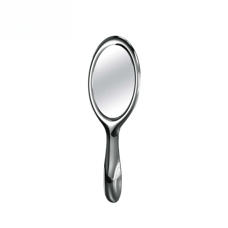 series modern minimalist stainless steel bow full body mirror lollipop wall-mounted decorative floor mirror