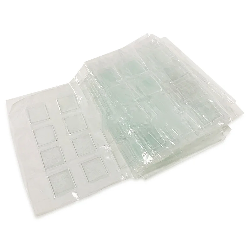 Laboratory Sodium Lime Glass Slides 10*10*1Mm 200 Slides/box of Biological Slides/coverslips
