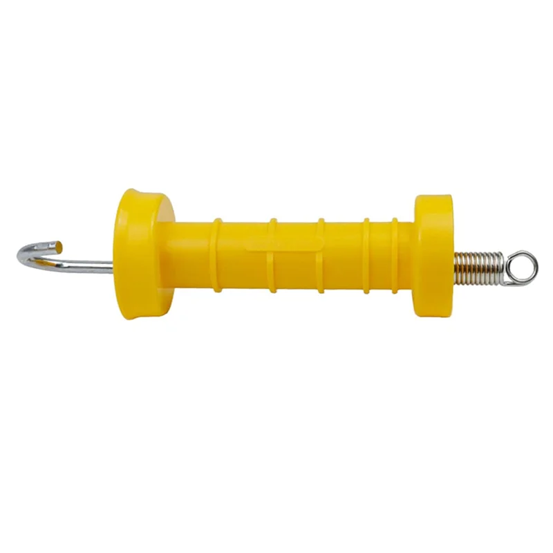 AA76-10 قطعة عالية الجودة سياج كهربائي بوابة مقبض معزول الربيع مقابض البلاستيك مقبض الباب مزرعة سياج الملحقات #3