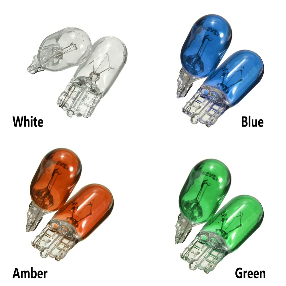 4 قطعة T10 إسفين الهالوجين W5W 501 194 LED الداخلية مصابيح كهربائية سيارة شاحنة السيارات