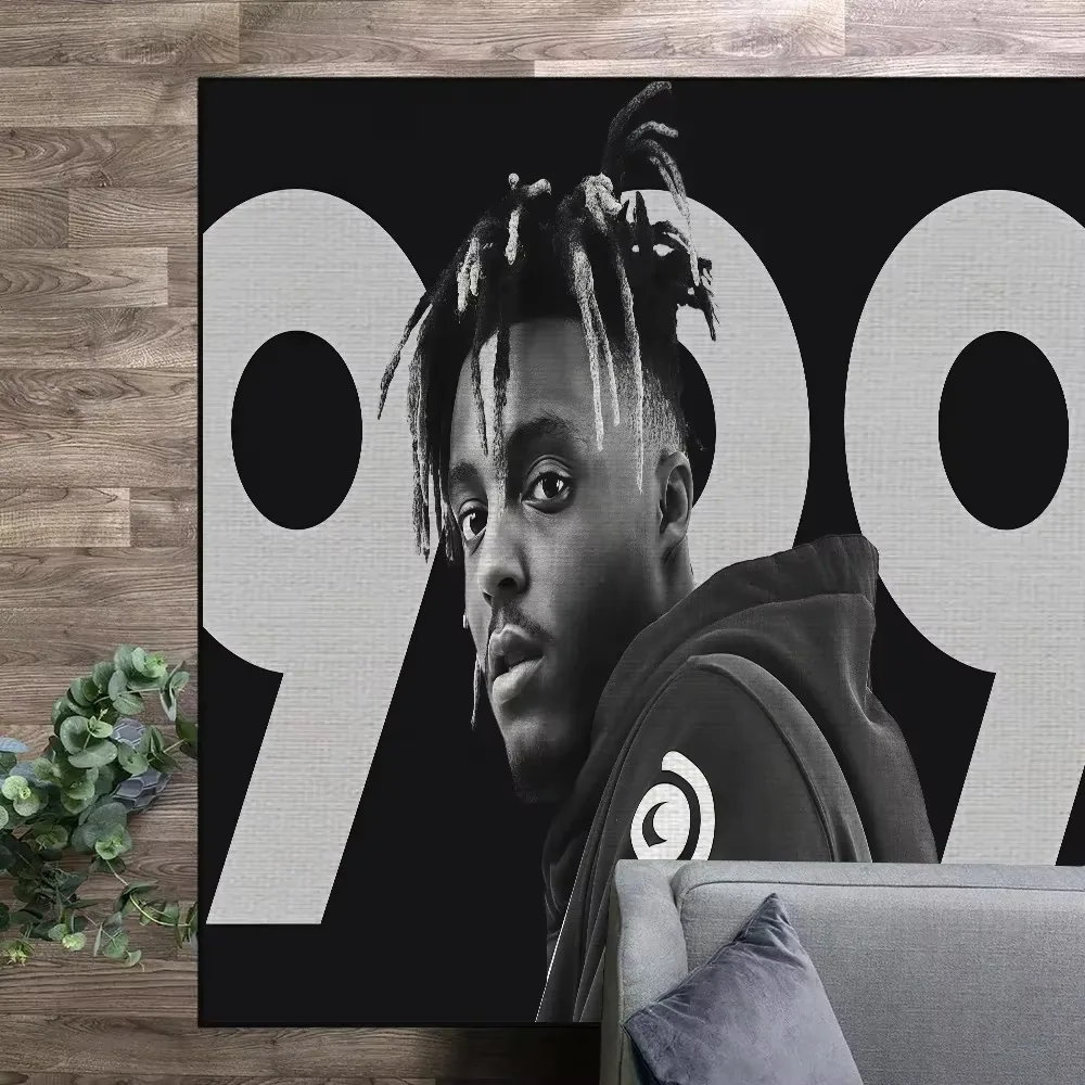 Rapper Juice Wrld 999 small carpet Bedside Kitchen Bath Living Home House Bedroom Floor Mat Doormat Decoration