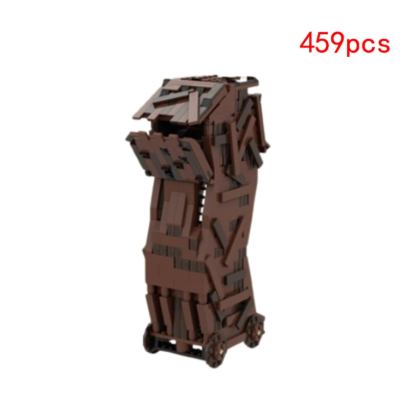 

Маленькая модель строительного кирпича Spot MOC в средневековом стиле, креативная головоломка, игрушка, орнамент, подарок