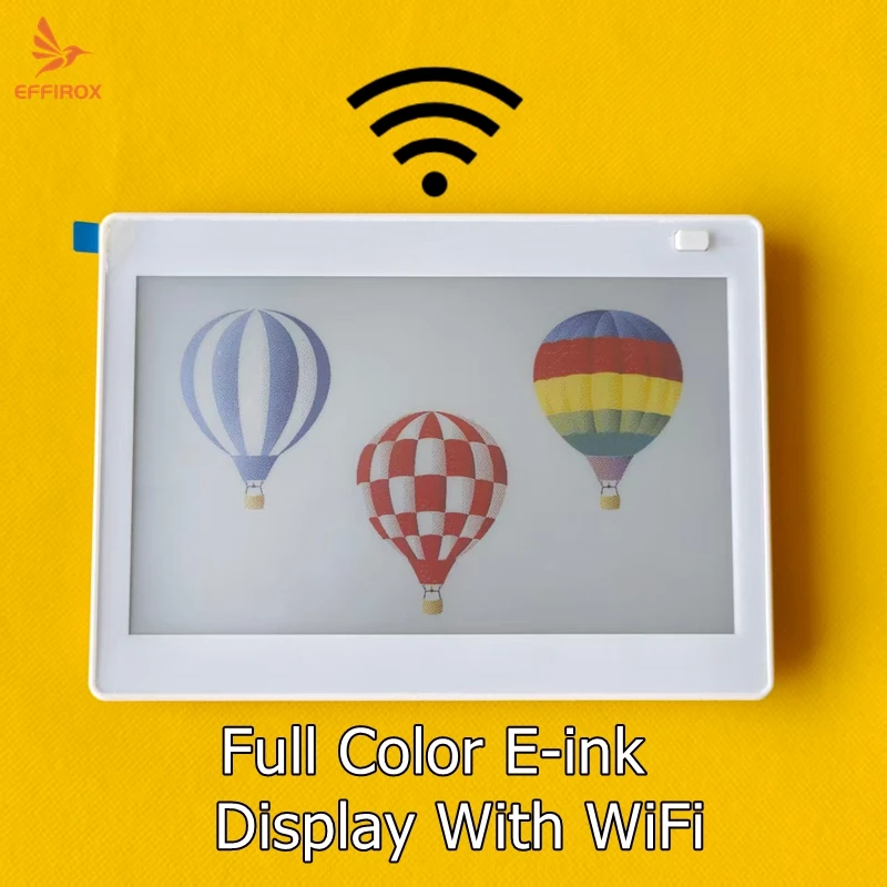 Full Color Eink Signage with WiFi 7.3 Inch Colorful Epaper Display Wireless Electronic Paper Screen